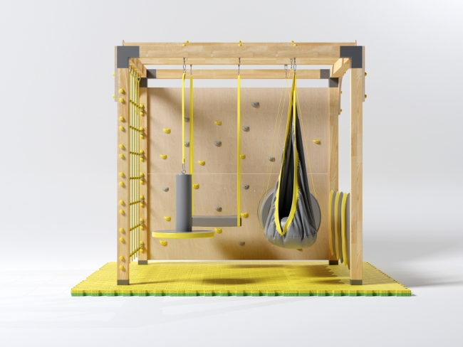 Спортивно-игровой комплекс «Сенсорум» для сенсомоторной интеграции и нейрокоррекции. 2.2х2.2 м.