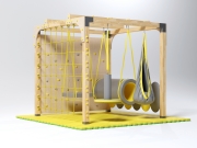 Спортивно-игровой комплекс «Сенсорум» для сенсомоторной интеграции и нейрокоррекции. 2.2х2.2 м.