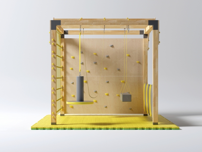 Спортивно-игровой комплекс «Сенсорум» для сенсомоторной интеграции и нейрокоррекции. 2.2х2.2 м.