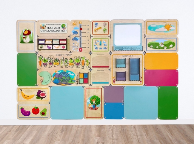 Набор стеновых панелей «Природа нашего края - Дачники» Набор стеновых панелей «Природа нашего края - Дачники»