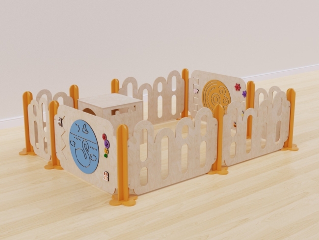 Модульный игровой манеж из коллекции «НЕГА» №3 (большой)